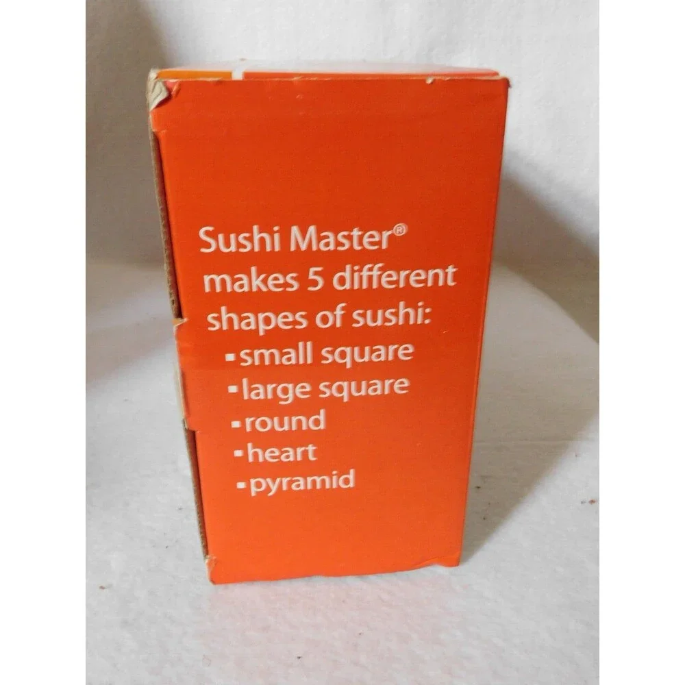 Kitchen + Home 10 Pc Sushi Master Ultimate Sushi Maker Kit Rice Roll Molds